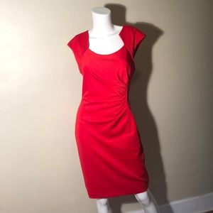 Calvin Klein Red Dress Size 10P
